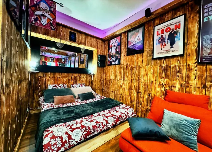 Romantic Room - Studio Jardin - Proche Disneyland Paris